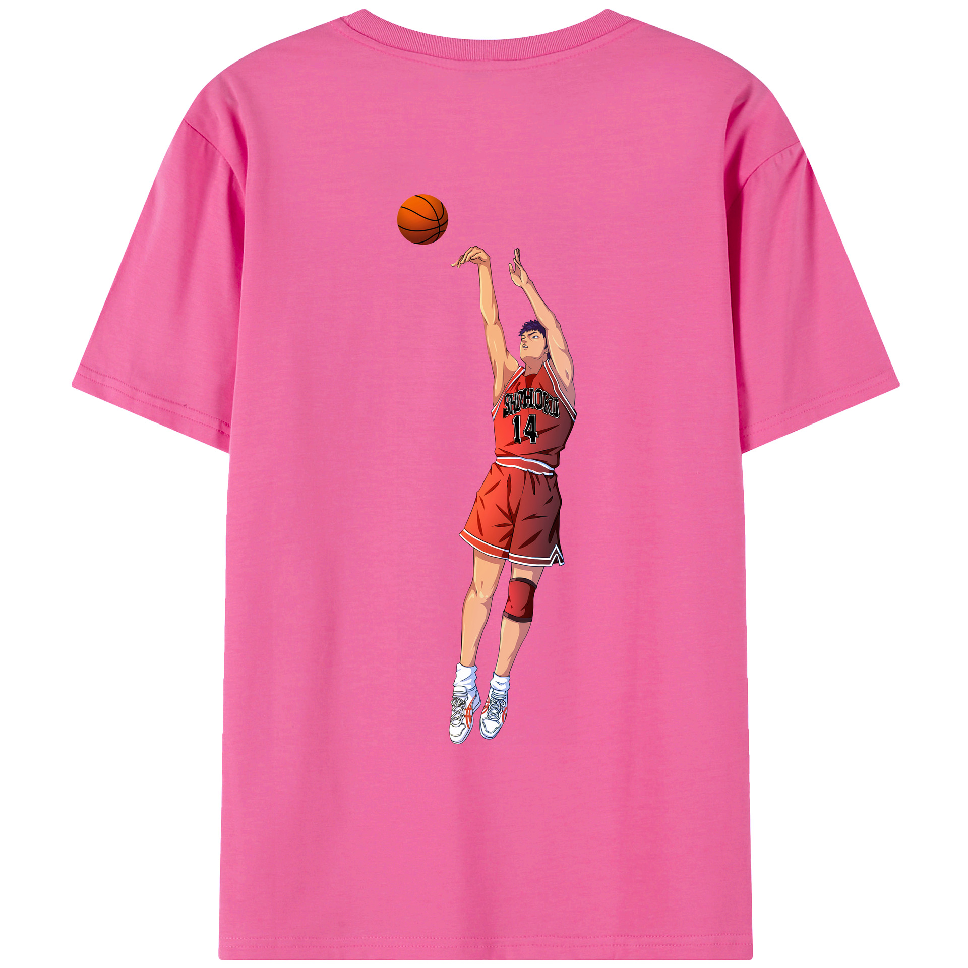 （画像用） SLAM DUNK／スラムダンク レディース半袖Tシャツ(バックプリント)